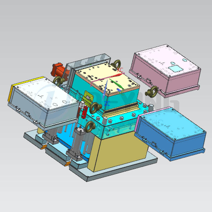 fiberglass electric SMC meter boxes mold FRP gas box mould-1