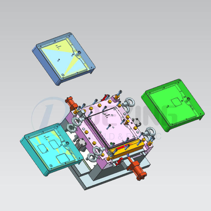 fiberglass electric SMC meter boxes mold FRP gas box mould-3