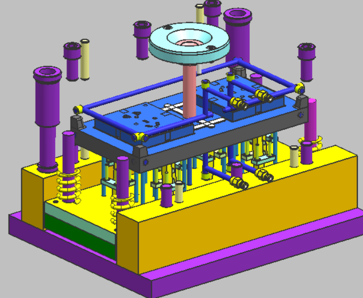 electric plug socket injection plastic mould-8