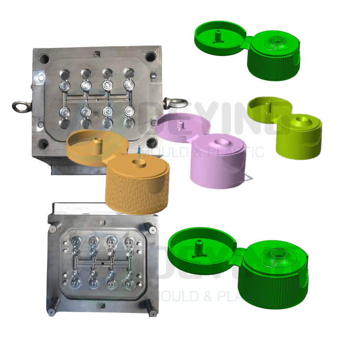 plastic injection flip cap mold-2