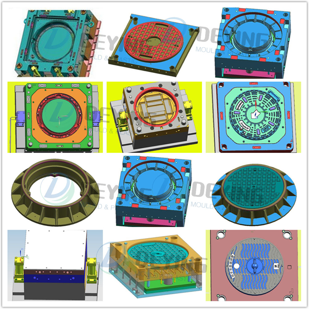 smc manhole cover mould detail_1