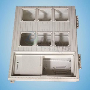 plastic injection outdoor transparent distribution box mould