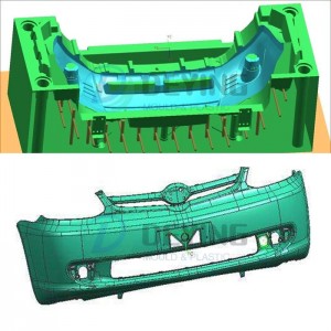 auto car Rear front bumper mould plastic injection molds