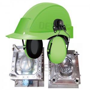 plastic injection helmet molding from taizhou