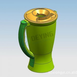 Household plastic injection milk juice tea kettle mould