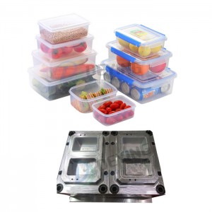 Food lunch box mould disposable thin wall box plastic injection moulds