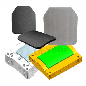 Tactical bulletproof Insert plate Mould compression molds