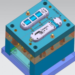 Electric plug socket injection plastic mould