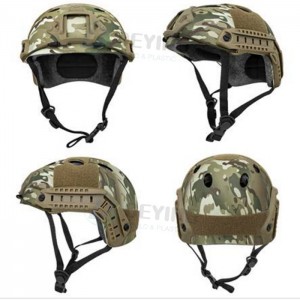 High Cut Composite ballistic Helmet Moldings