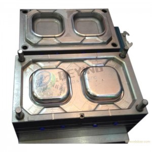 Disposable food container box mould