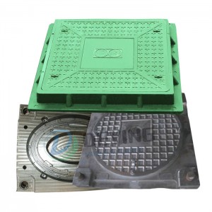 SMC BMC manhole cover mould FRP compression composite Telecom cover mold supplier