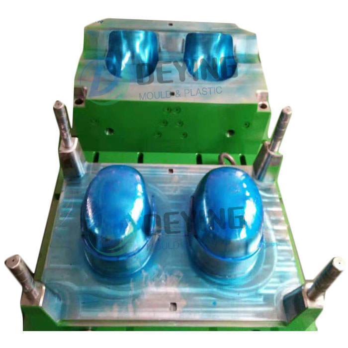 helmet compression moulds