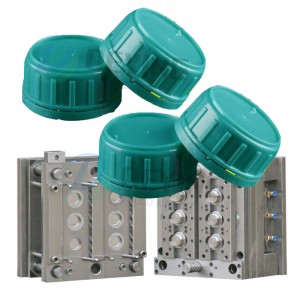 plastic injection lubricating oil cap mould cover lid mold supplier