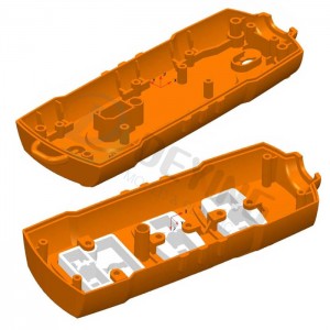 Electric plug socket injection plastic mould