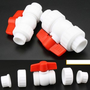 20/25mm double live Quick connect ball valve switch mould plastic mold
