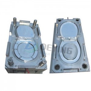 china taizhou Household commodity plastic injection toilet lid mould mold maker