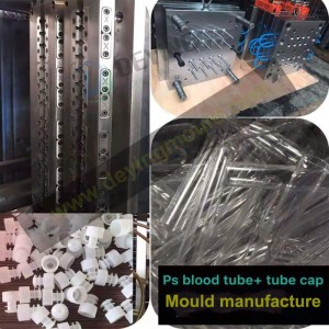High Precision Multi Cavities PS PP Plastic Test Tube Injection Mould
