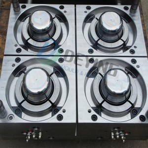 square plastic air tight food container injection mould