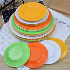 plastic injection round food plate mould dish mouldings mold
