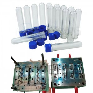 China plastic Injction Mould of Multi Cavities Plastic Test Tube