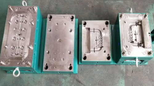 Plastic injection handle mould to Ecuador