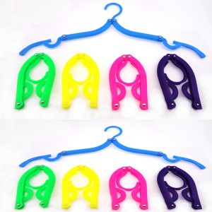 plastic injection folding clothes hanger mould Household commodity mold