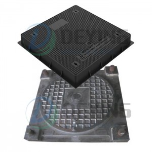 En124 Standard D400 Square and Round Sewer Manhole Cover Frame mould