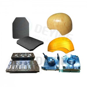 Armor Plate mouldings Ballistic Helmet molds factory in China