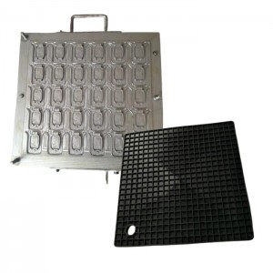 High Quality Rubber Flooring Tiles mould by Rubber Floor Vulcanizer Press