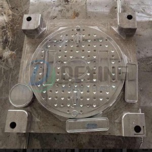 Reinforced SMC Sheet molding compound manhole cover mould