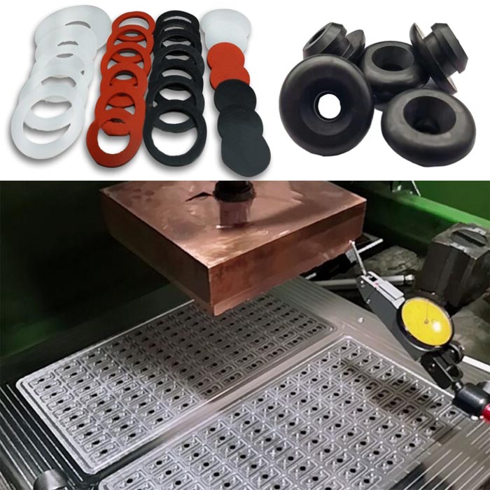 Vulcanized Natural Rubber Part mould for Auto Spare Rubber Parts molds