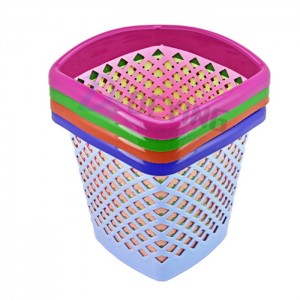 plastic injection round office Waste paper basket mold and moulds