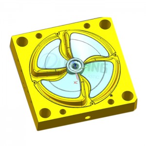 plastic injection fan blades mould 8 to 12 inches fan blades mold