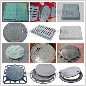 Customized SMC Composite Manhole Cover Mouldings