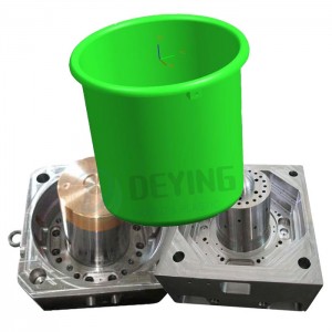 plastic injection paint barrel mould round square barrel moldings